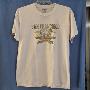 VINTAGE T SHIRT AWESOME GRAPHIC SF